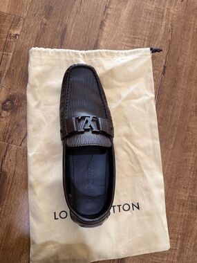 Louis Vuitton Men’s Dark Brown Epi Leather LV Bit Loafer